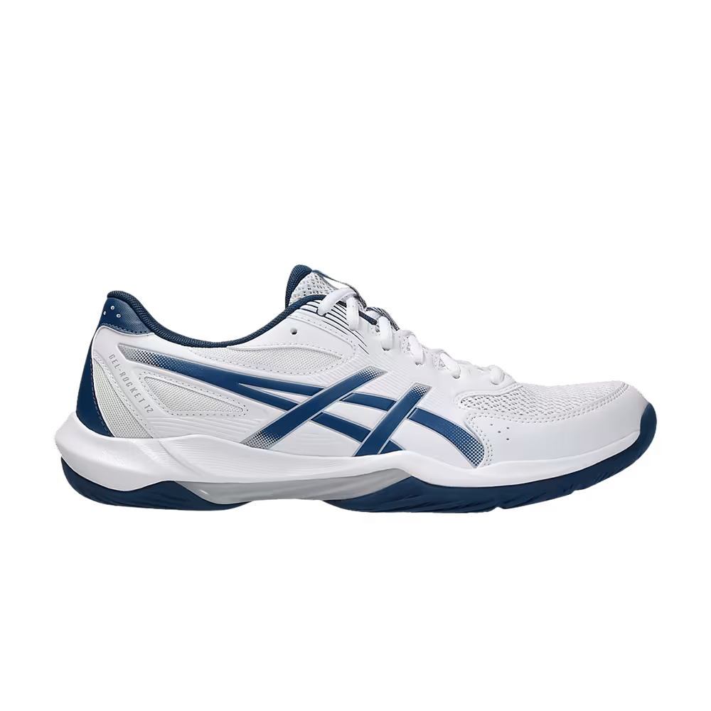 ASICS Gel Rocket 12 White Mako Blue
