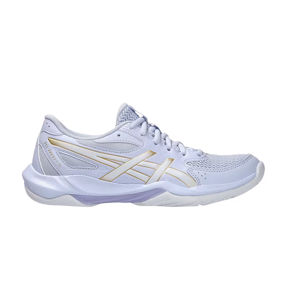 ASICS Women's Gel Rocket 12 Blue Fade Champagne
