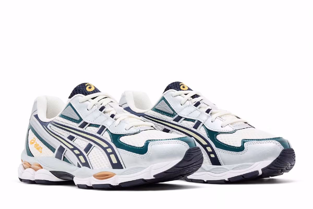 ASICS Gel NYC 2055 Silver Cream Midnight, view 9