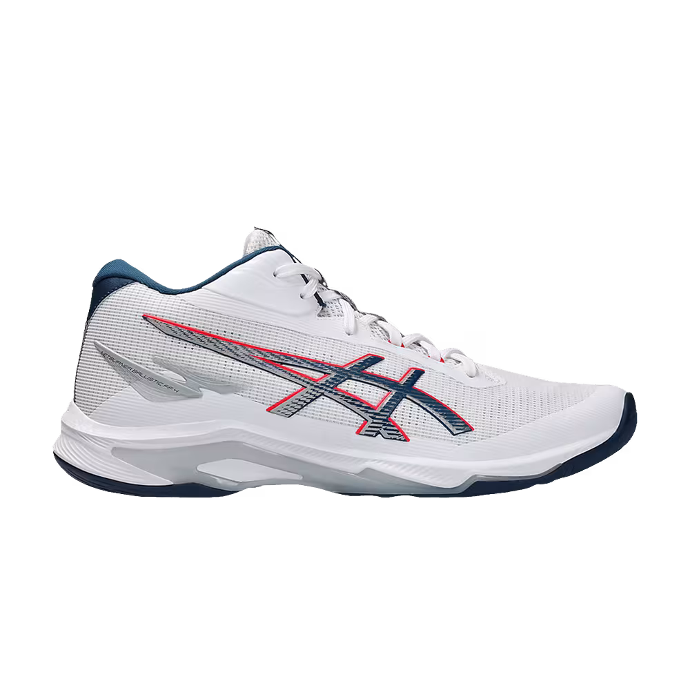 ASICS Netburner Ballistic FF MT 4 White Mako Blue