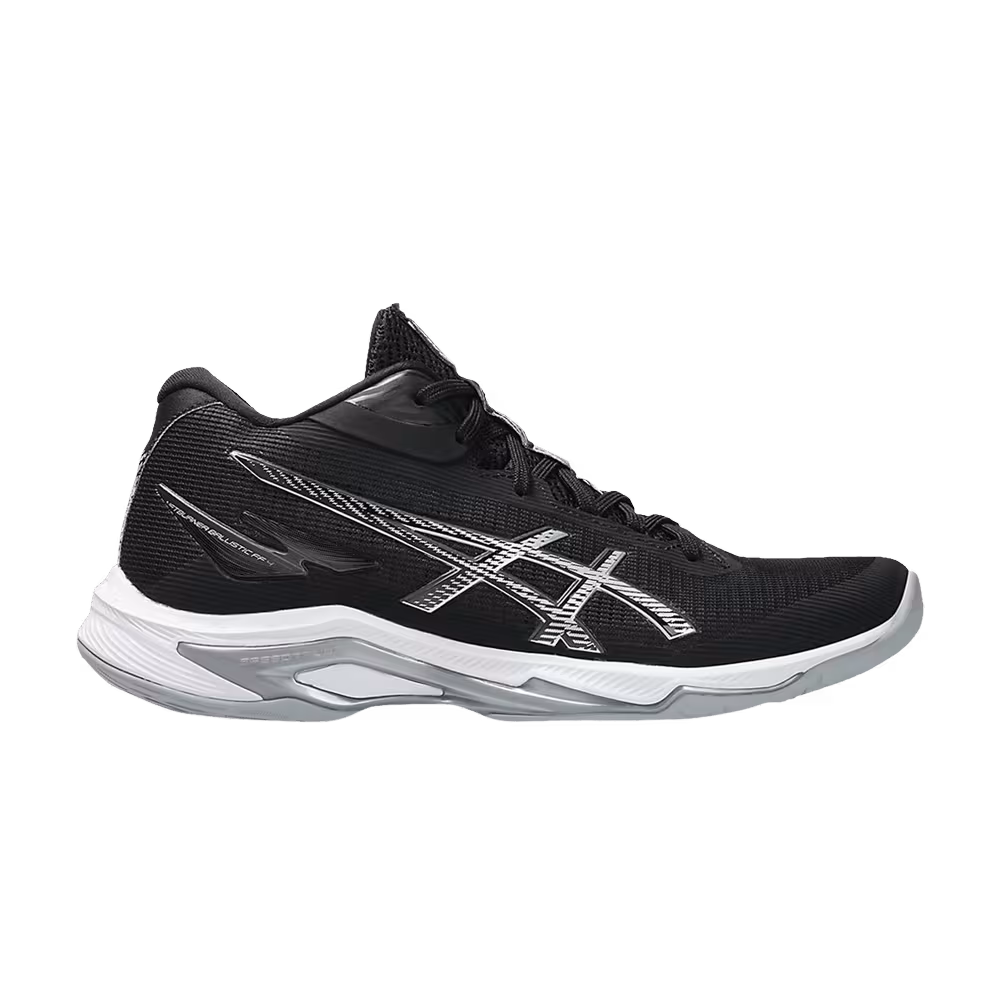 ASICS Women's Netburner Ballistic FF MT 4 Black White