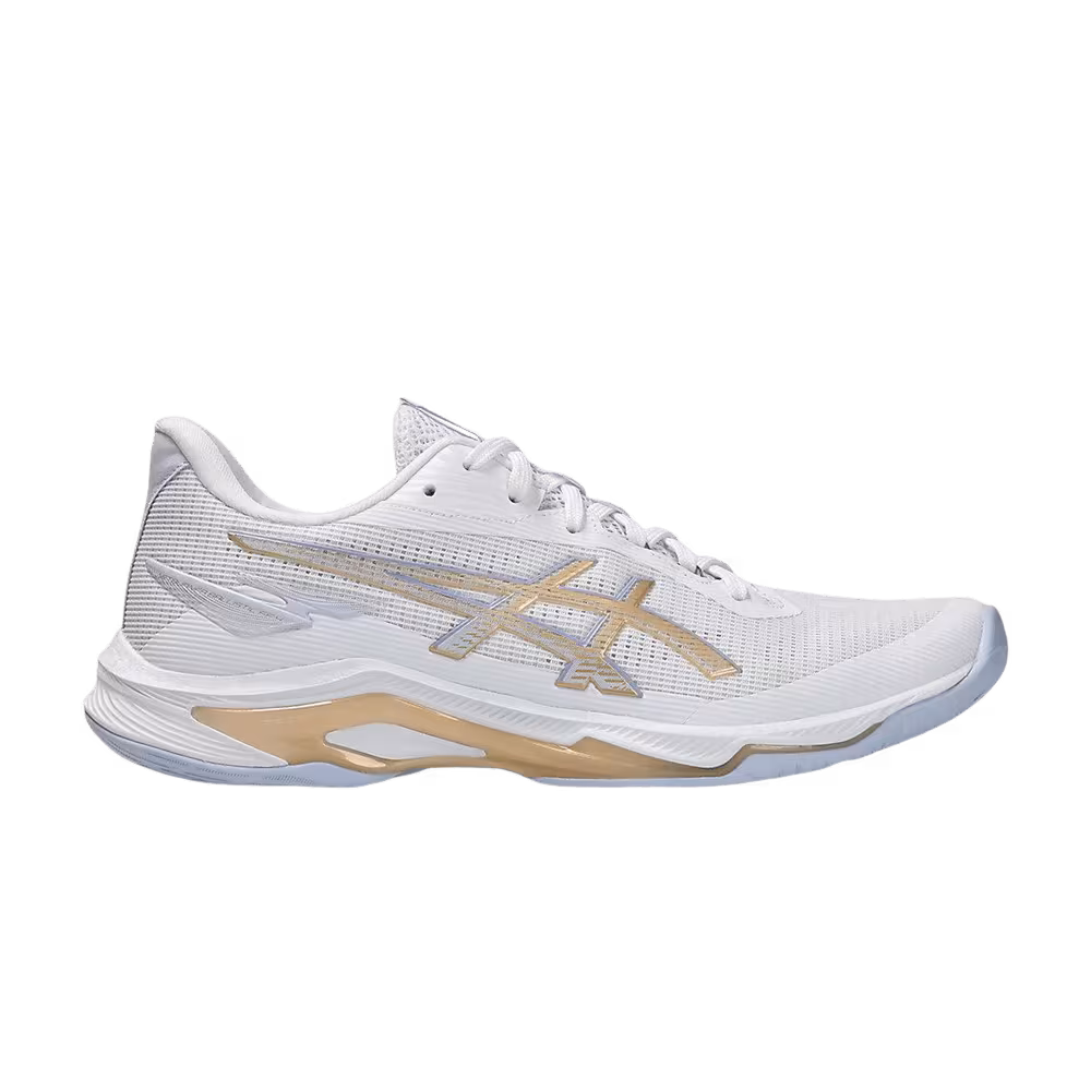 Asics Women's Netburner Ballistic FF 4 White Champagne