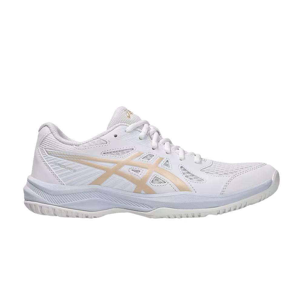 ASICS Women's Upcourt 6 White Champagne