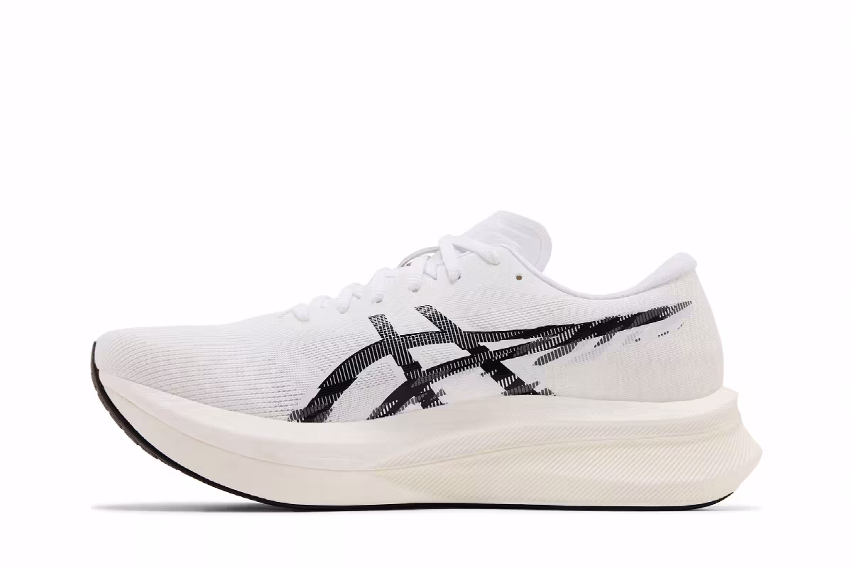 ASICS Magic Speed 4 White Black, view 4