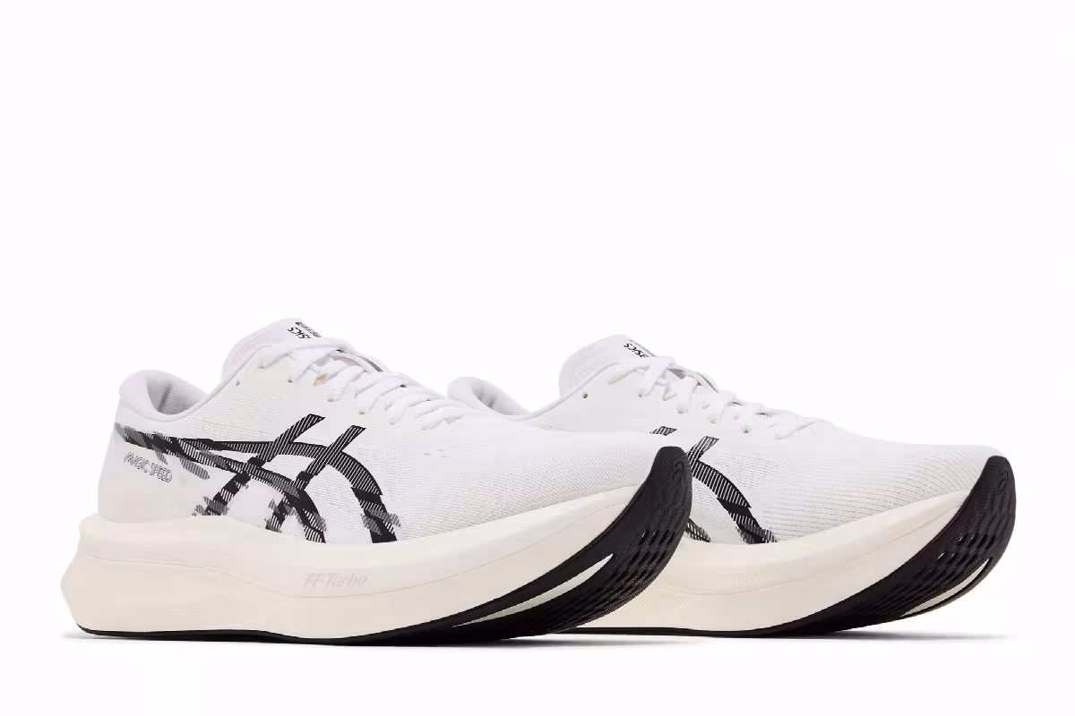 ASICS Magic Speed 4 White Black, view 9