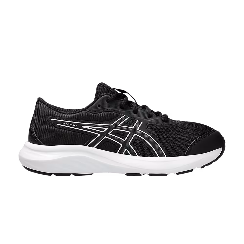 ASICS Contend 9 GS Black White