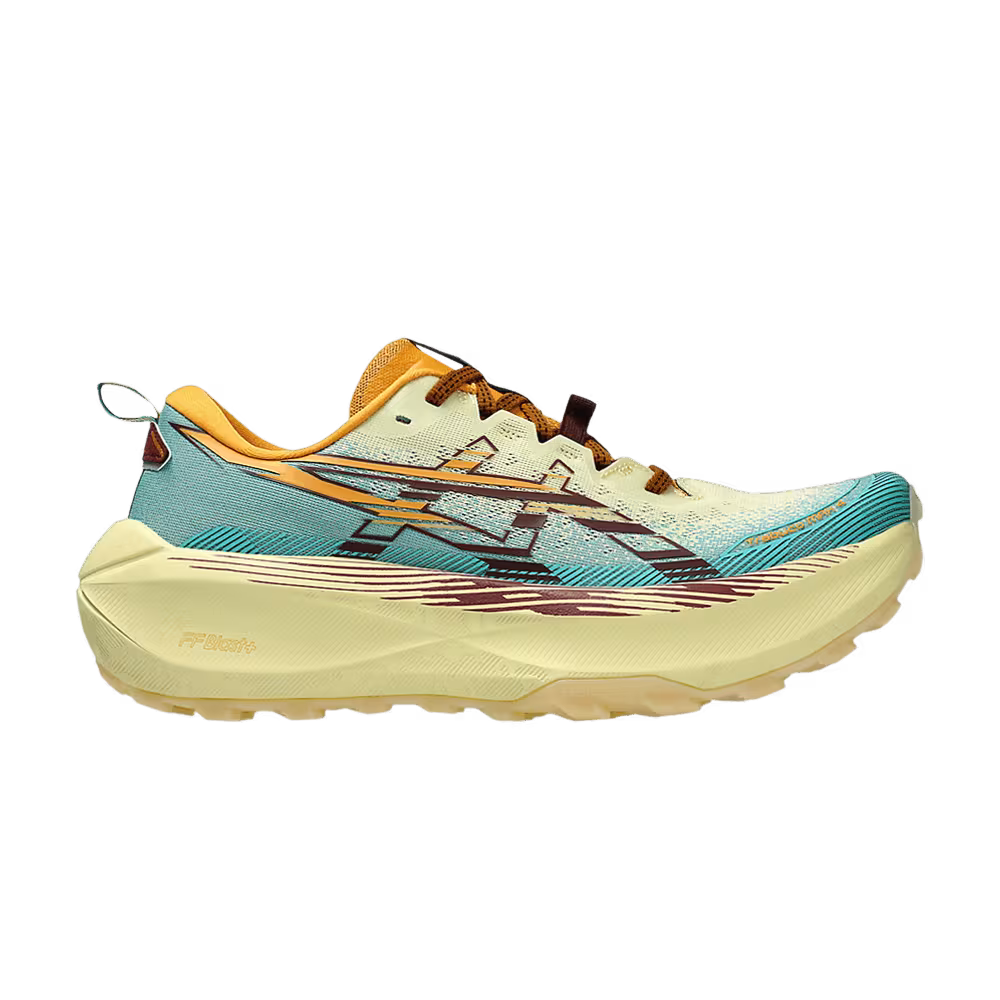 ASICS Trabuco Max 4 Wheat Yellow Dark Red Planet