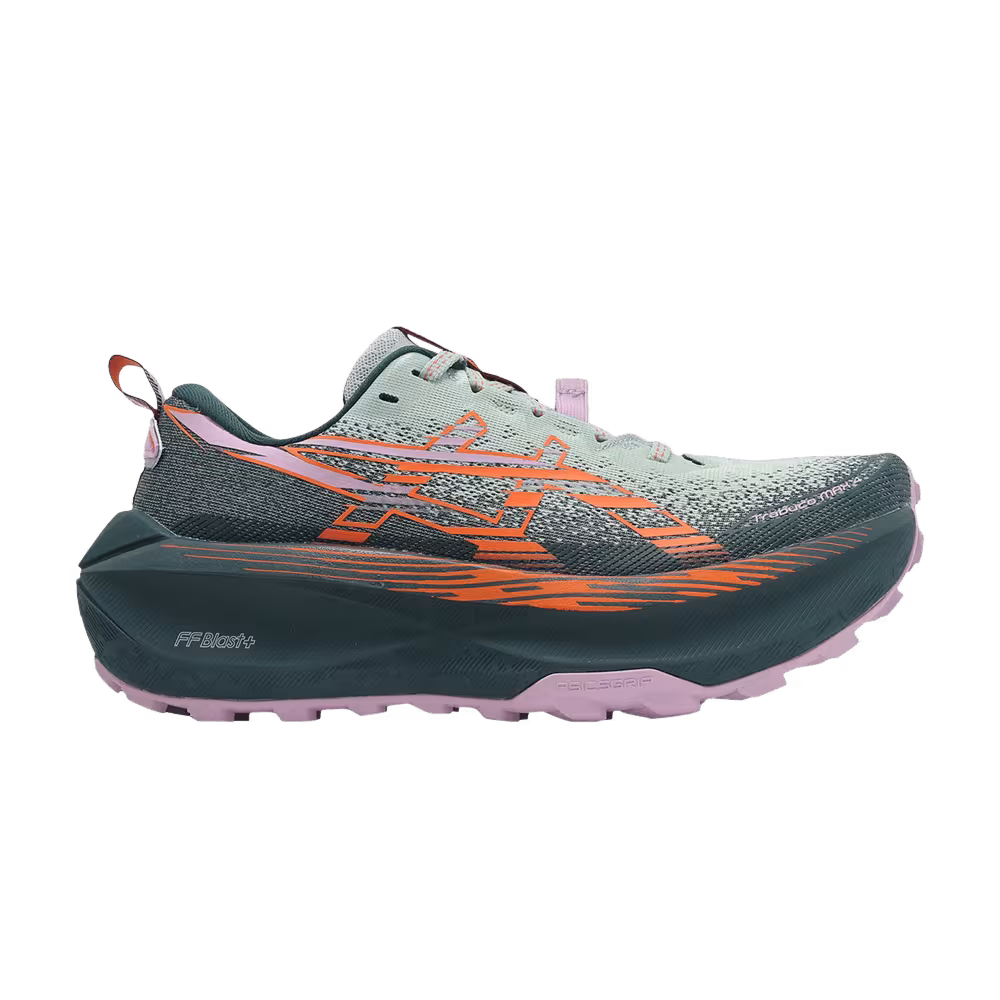 ASICS Women's Trabuco Max 4 Cold Moss Nova Orange