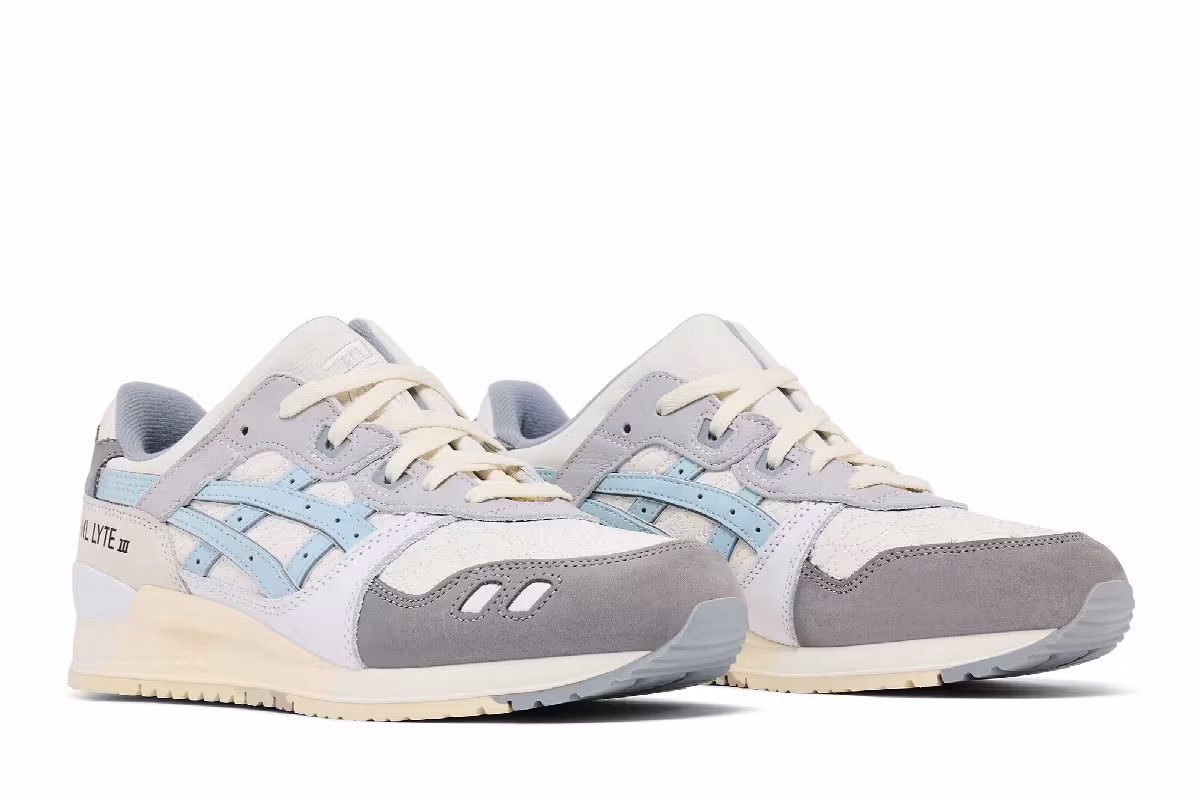 Ronnie Fieg x ASICS Gel Lyte 3 Remastered World's Fair Pack - South Korea, view 9