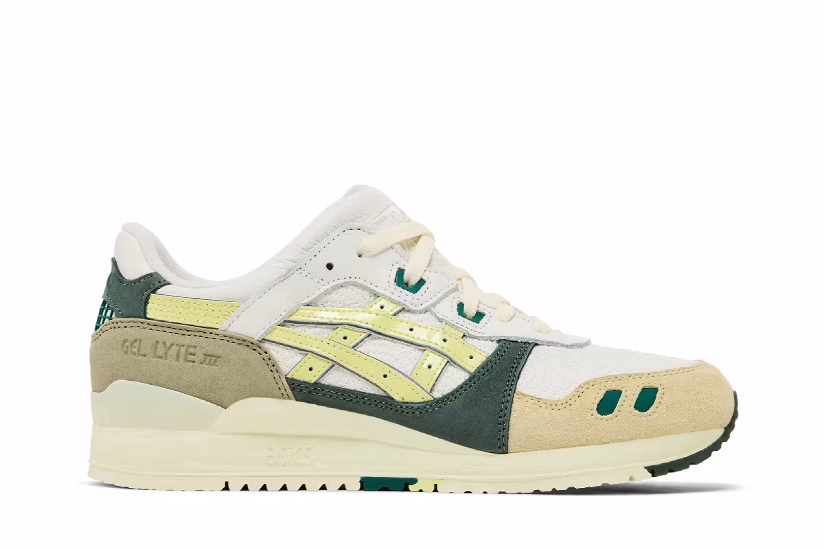 Ronnie Fieg x ASICS Gel Lyte 3 Remastered World's Fair Pack - Brazil, view 2