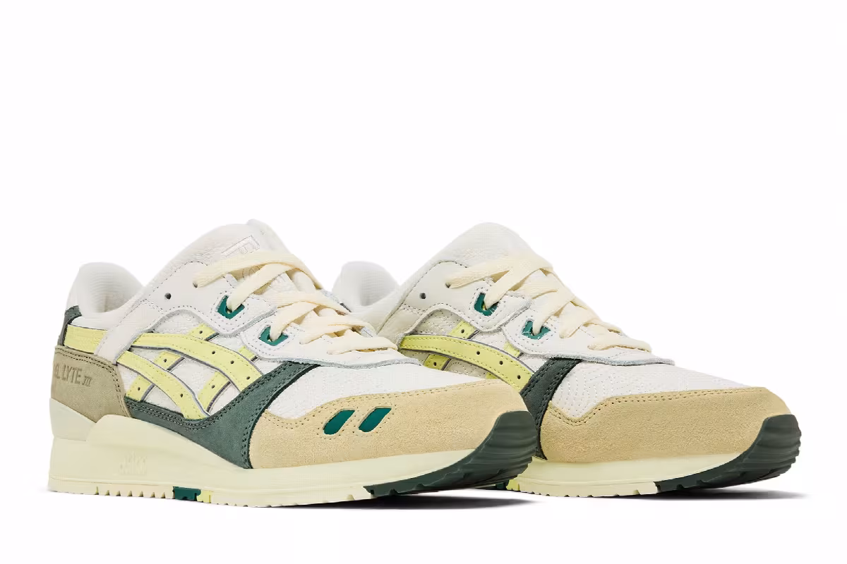 Ronnie Fieg x ASICS Gel Lyte 3 Remastered World's Fair Pack - Brazil, view 9