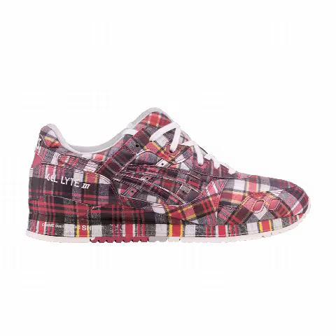 Comme des Garçons SHIRT x ASICS Gel Lyte 3 '07 Remastered 'Red Plaid'