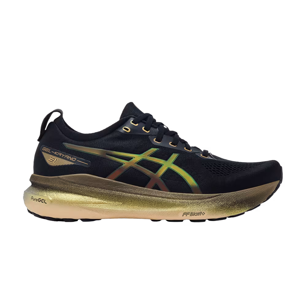 ASICS Gel Kayano 31 Platinum Black Beet Juice
