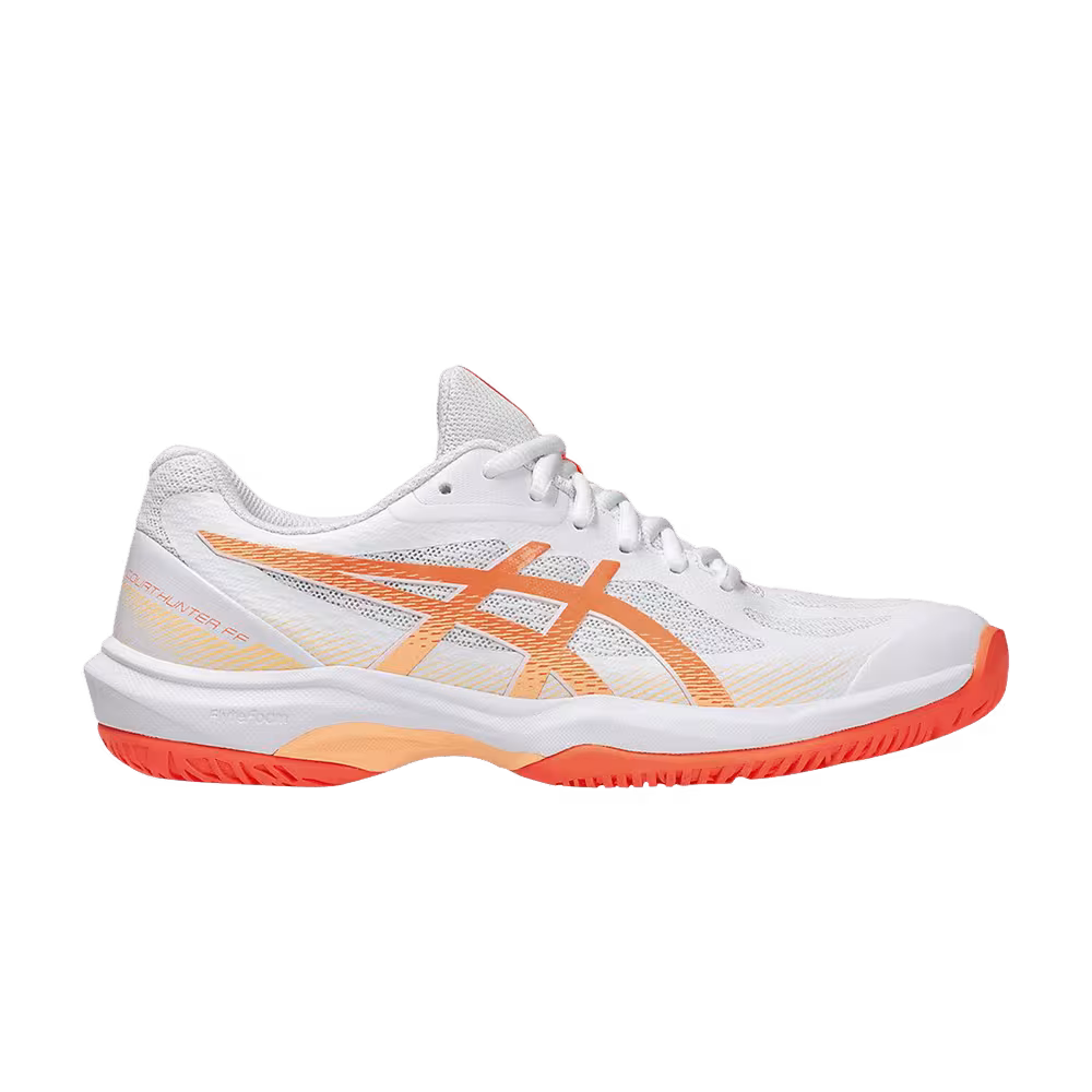 Asics Women's Gel Court Hunter FF White Vivid Coral