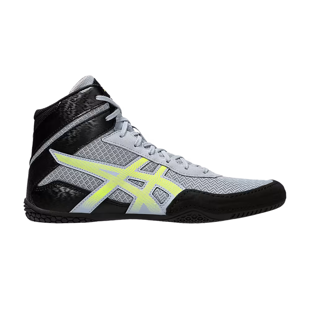ASICS Matcontrol 3 Grey Blue Safety Yellow