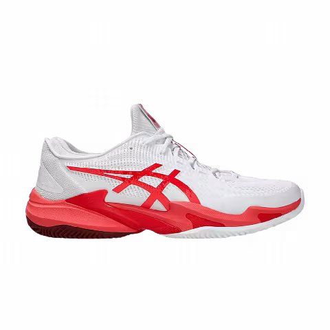 ASICS Court FF 3 Novak Clay 'White Electric Red'