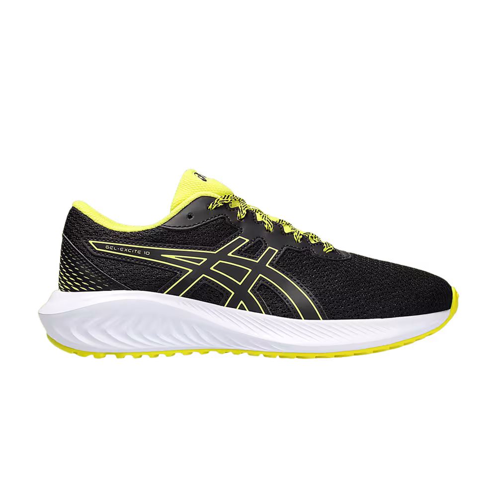 ASICS Gel Excite 10 GS Black Bright Yellow
