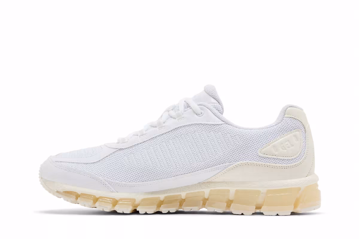 JJJJound x ASICS Gel Quantum 360 1 AMP White, view 4