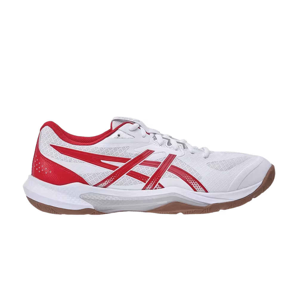 Asics Gel Tactic 13 Wide White Fiery Red