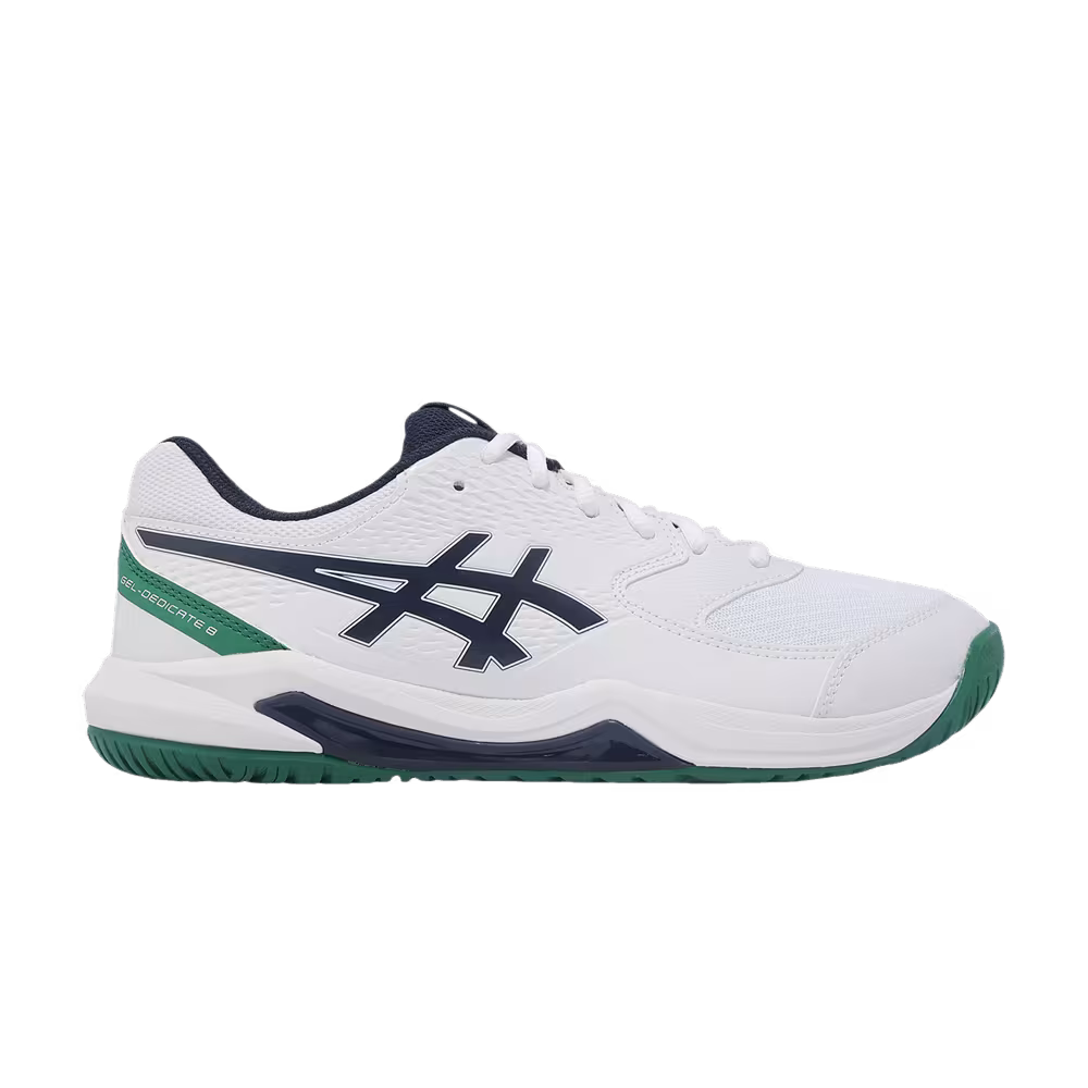 Asics Gel Dedicate 8 Wide White Midnight