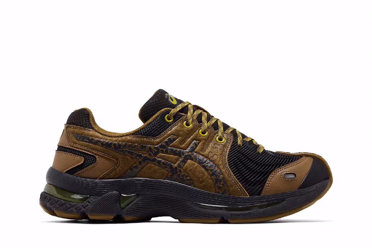 Kiko Kostadinov x ASICS Gel Kiril 3 Tan Black, view 2