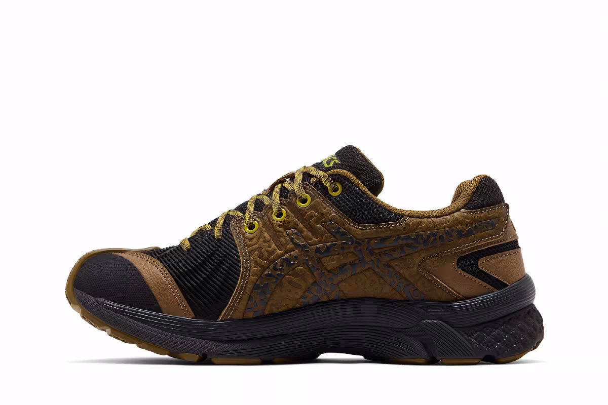 Kiko Kostadinov x ASICS Gel Kiril 3 Tan Black, view 4