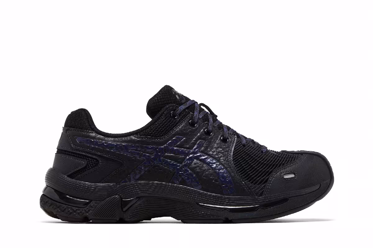 Kiko Kostadinov x ASICS Gel Kiril 3 Black Navy, view 2