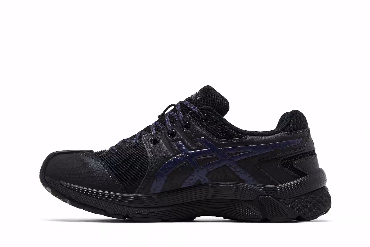 Kiko Kostadinov x ASICS Gel Kiril 3 Black Navy, view 4