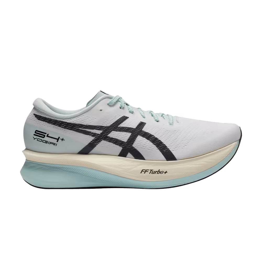 ASICS S4+ Yogiri White Black Aqua