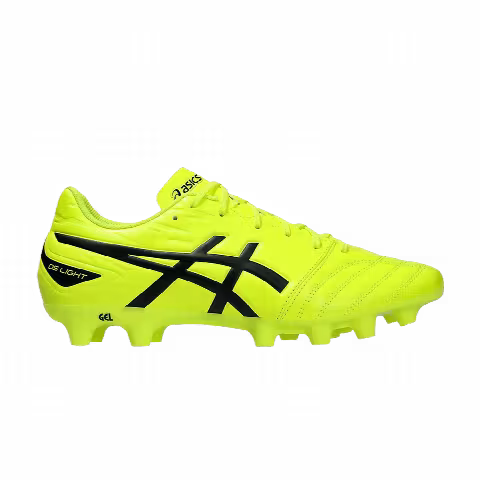 Asics DS Light Club Wide 'Safety Yellow Black'