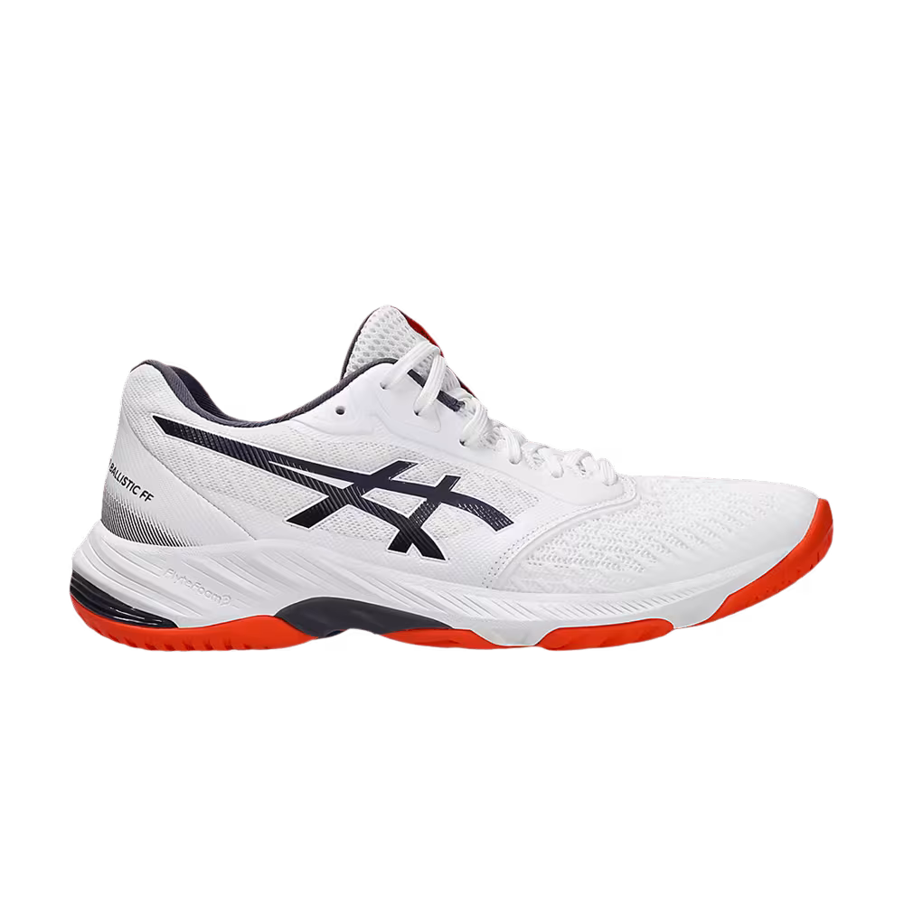 Asics Netburner Ballistic FF 3 White Indigo Fog