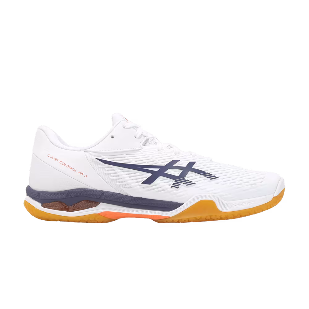 Asics Court Control FF 3 White Indigo Fog