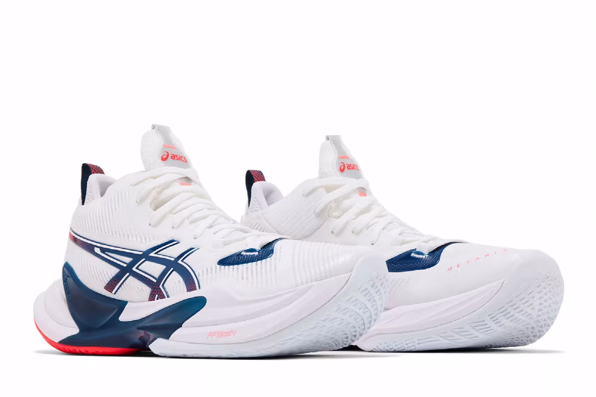ASICS Metarise 2 White Mako Blue, view 9