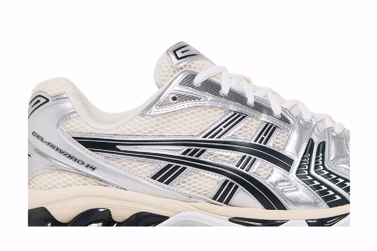 Kith x ASICS Gel Kayano 14 Cream Scarab 2023, view 3