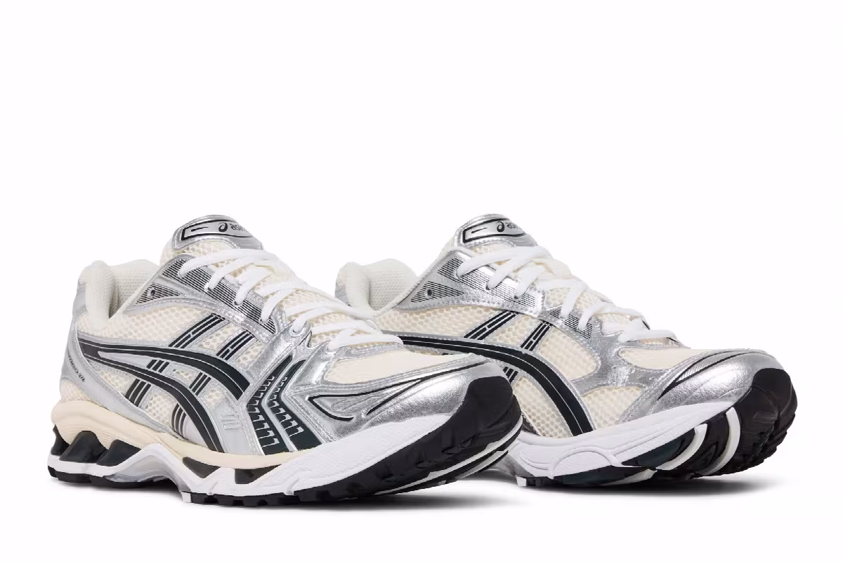 Kith x ASICS Gel Kayano 14 Cream Scarab 2023, view 9