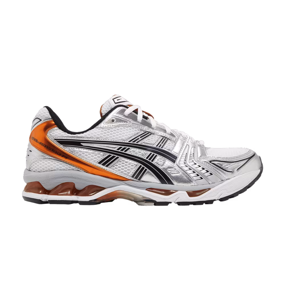 ASICS Gel Kayano 14 Silver Piquant Orange