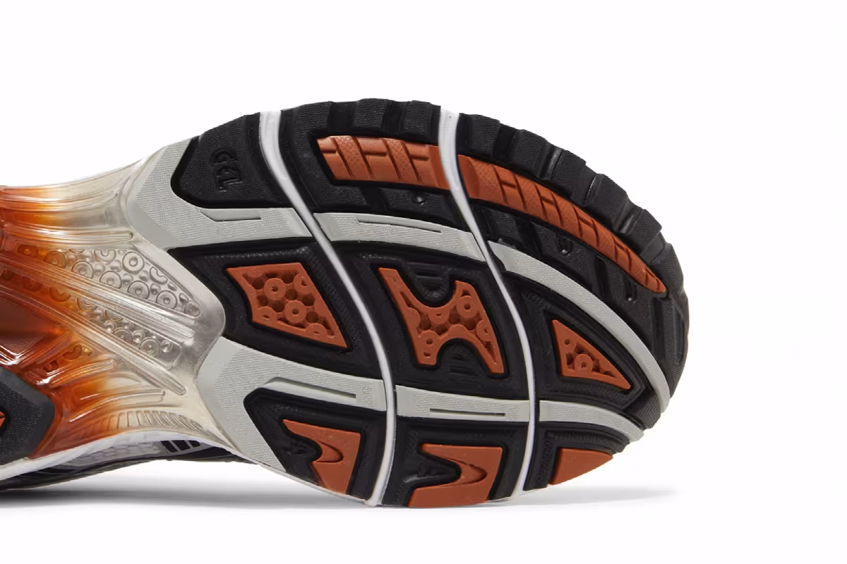 ASICS Gel Kayano 14 Silver Piquant Orange, view 6