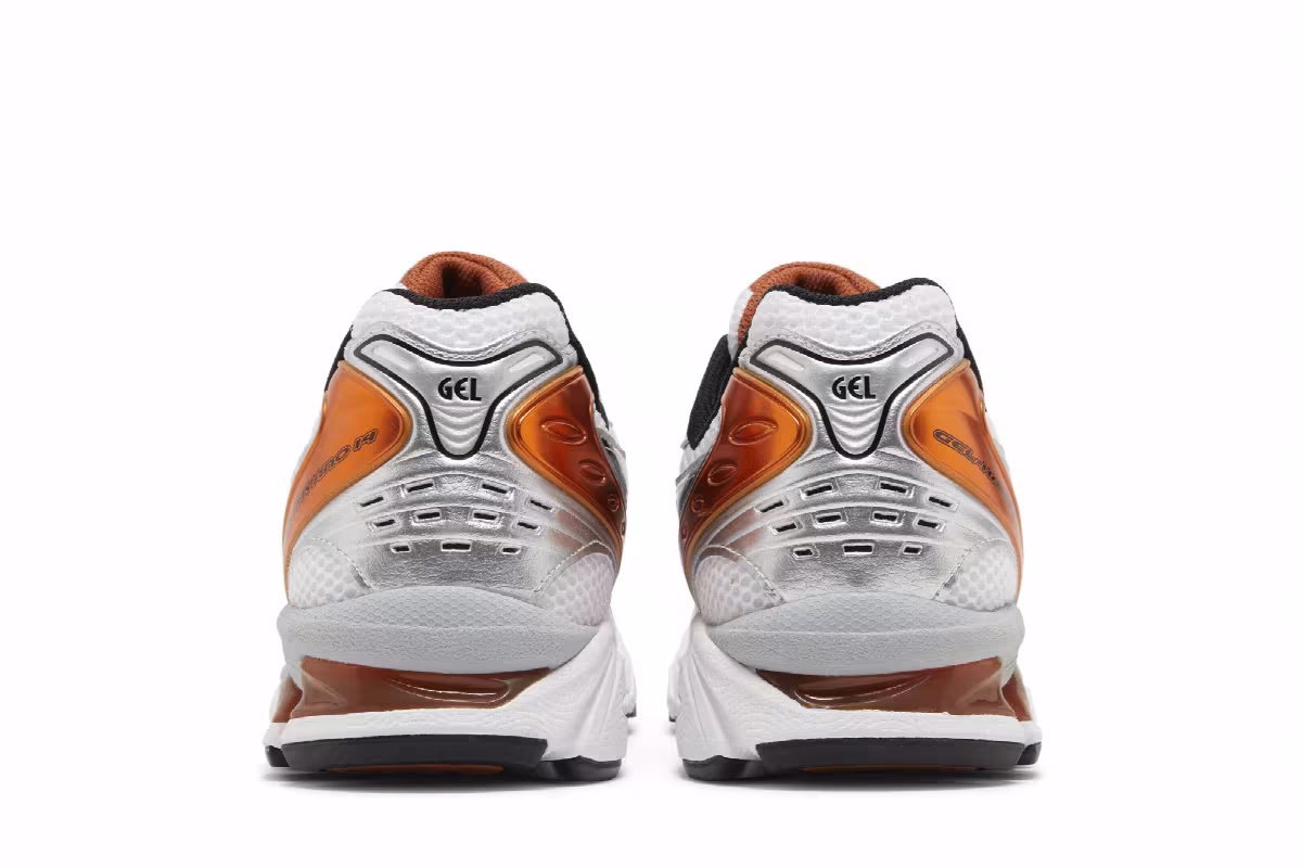 ASICS Gel Kayano 14 Silver Piquant Orange, view 7