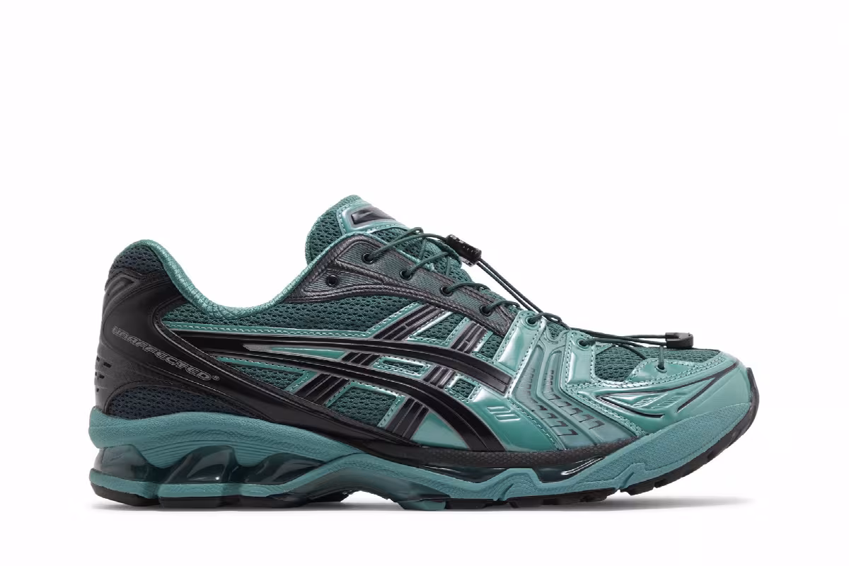 UNAFFECTED x ASICS Gel Kayano 14 Infinite Wonders Pack - Posy Green, view 2