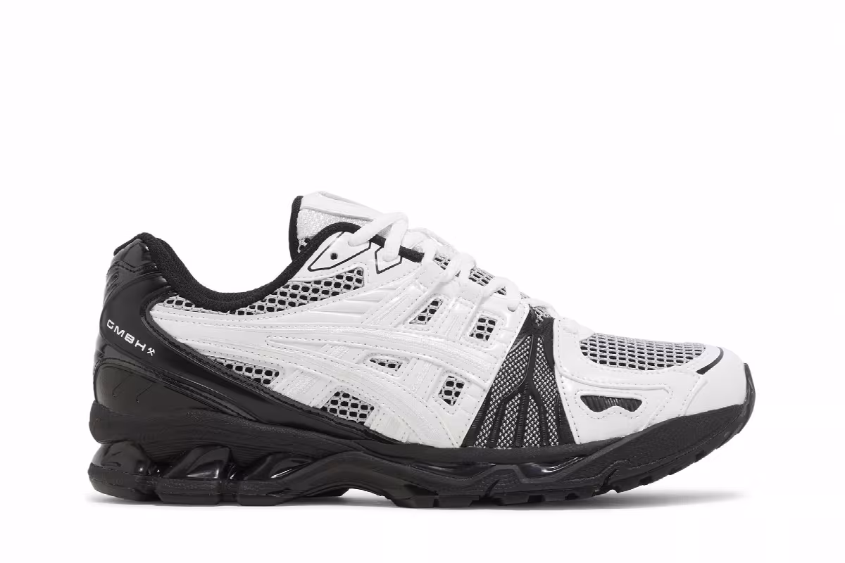 GmbH x ASICS Gel Kayano Legacy White Black, view 2
