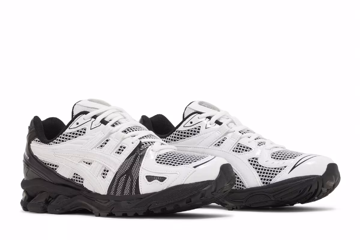GmbH x ASICS Gel Kayano Legacy White Black, view 9