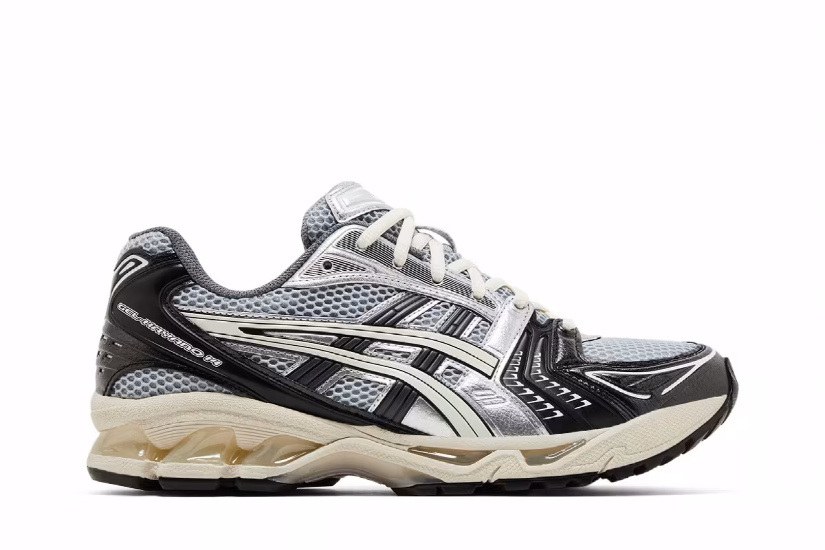 ASICS Gel Kayano 14 Black Glacier Grey, view 2