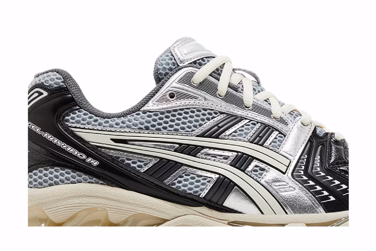 ASICS Gel Kayano 14 Black Glacier Grey, view 3