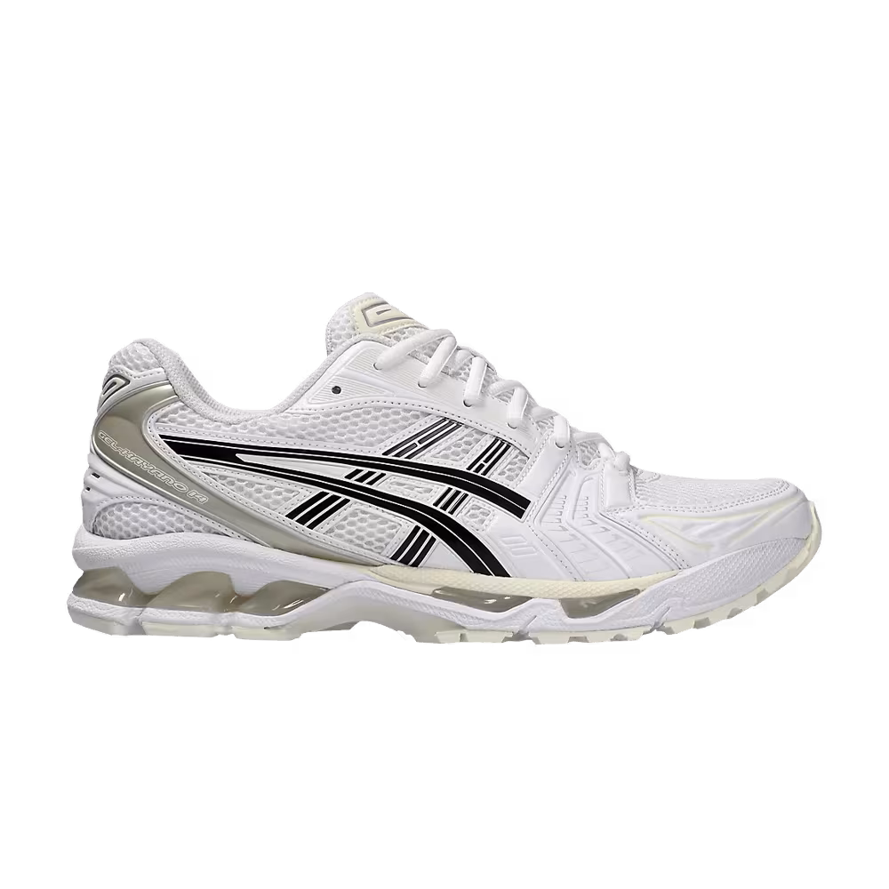 Aritzia x ASICS Gel Kayano 14 White Black