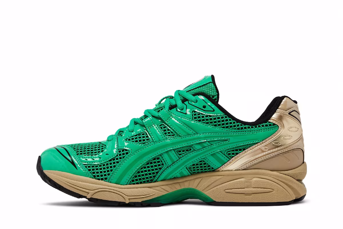 GmbH x ASICS Gel Kayano Legacy Cilantro, view 4