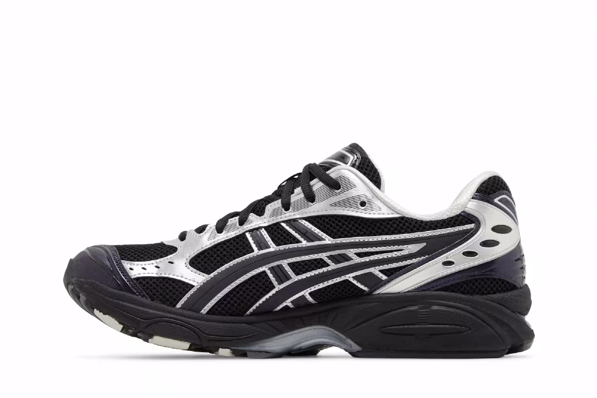 atmos x Undermycar x ASICS Gel Kayano 14 Black Pure Silver, view 4