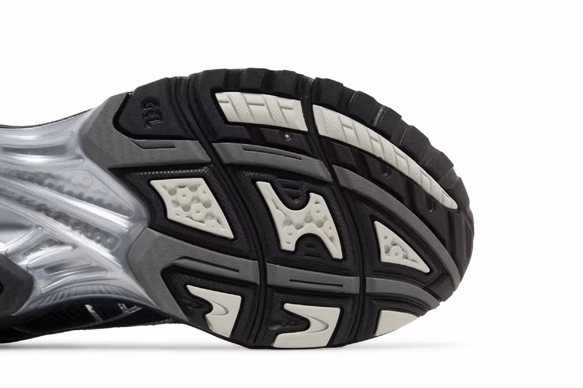 atmos x Undermycar x ASICS Gel Kayano 14 Black Pure Silver, view 6