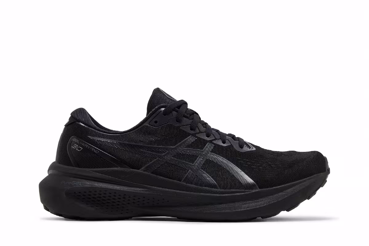 ASICS Gel Kayano 30 Triple Black, view 2