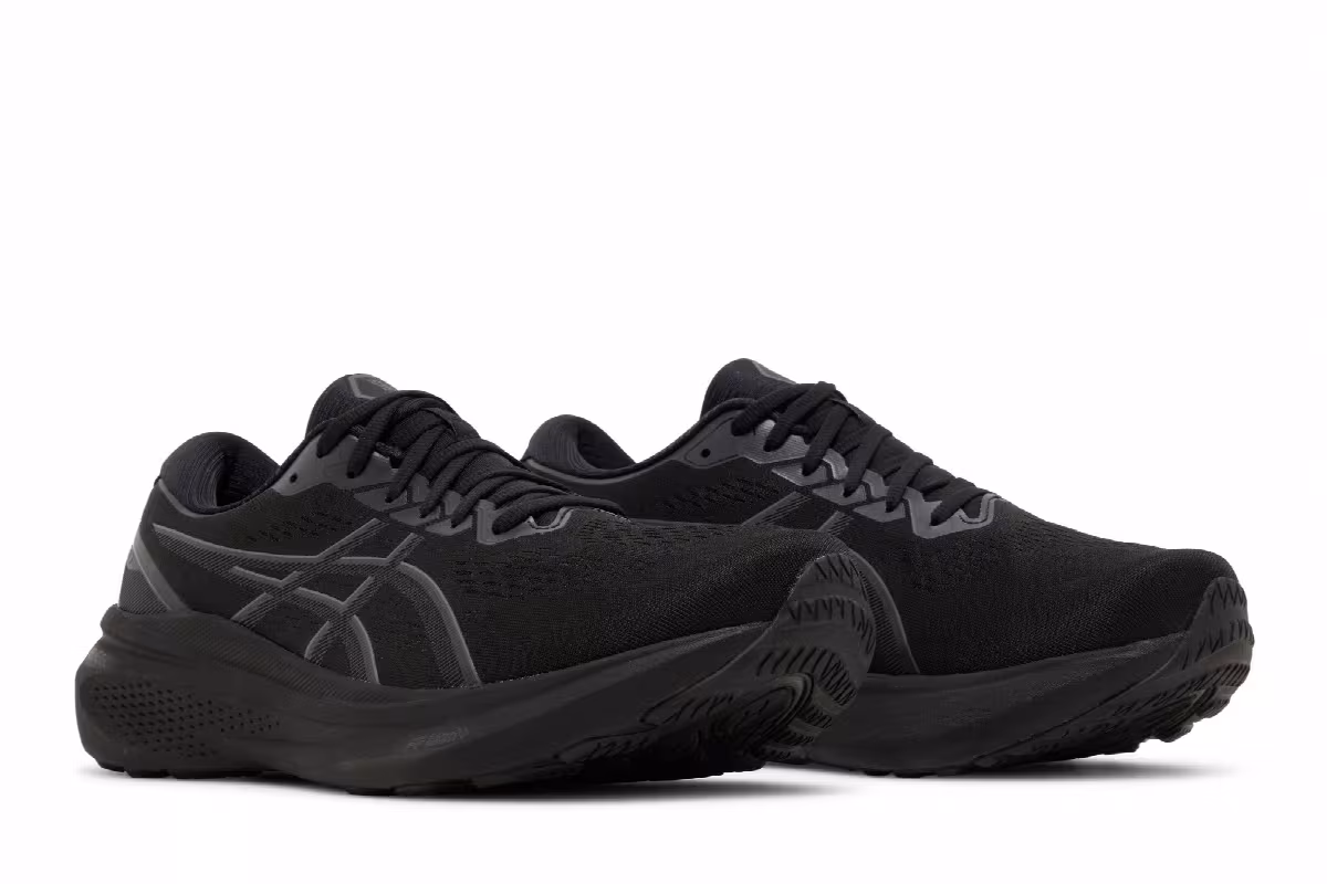 ASICS Gel Kayano 30 Extra Wide Triple Black, view 9