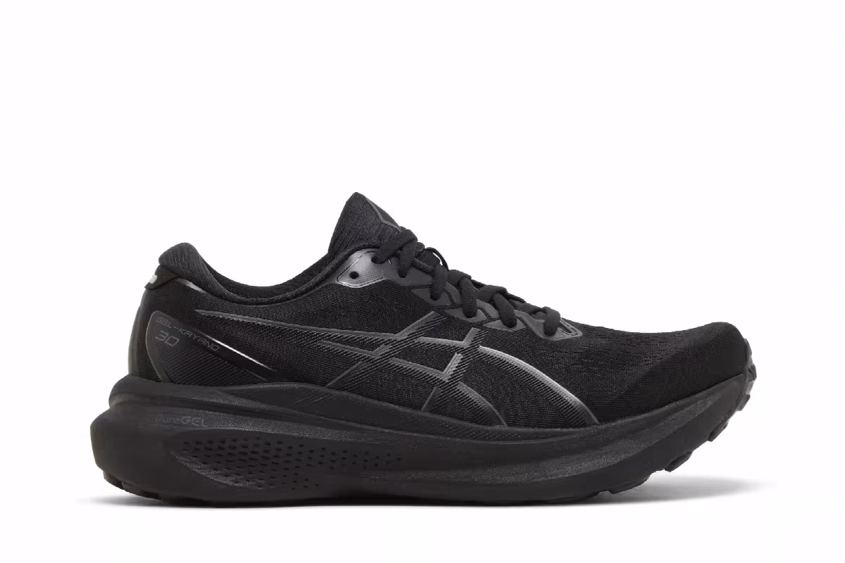 ASICS Gel Kayano 30 Wide Triple Black, view 2